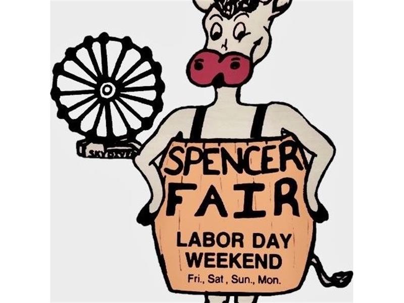 Logo for 2025 Spencer Fair