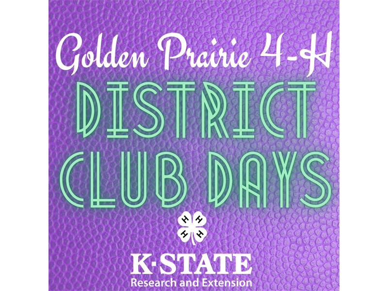 Logo for 2025 Golden Prairie District Club Day